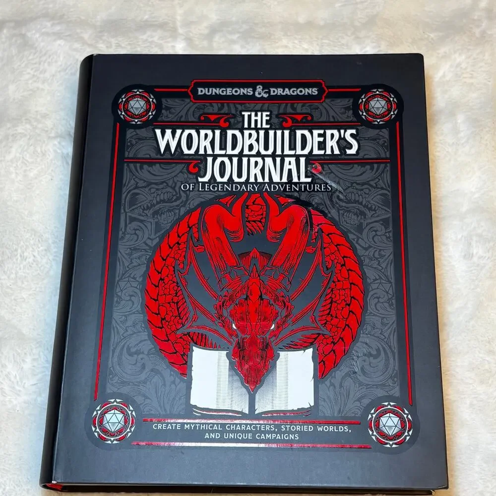 Dungeons & Dragons The Worldbuilder's Journal of Legendary Adventures New